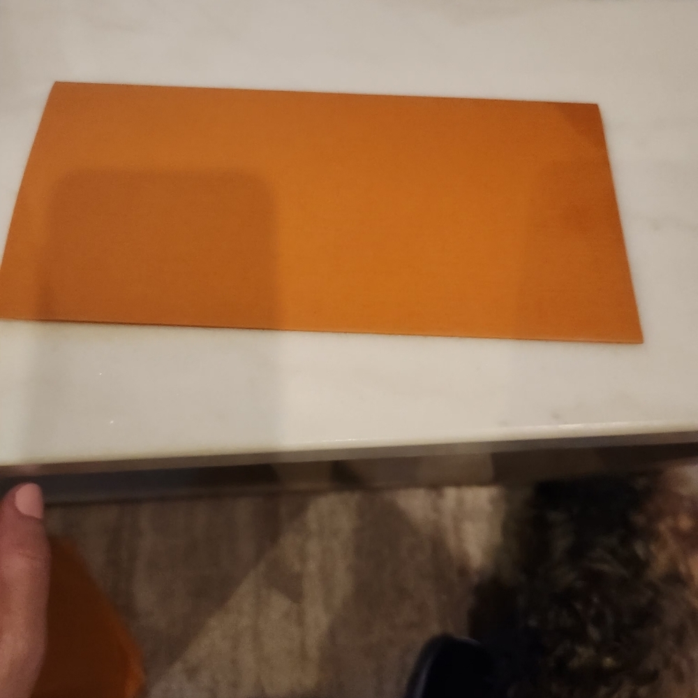 Louis Vuitton Orange Envelope - Picture 3 of 4